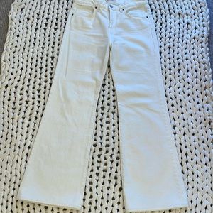 Nili Lotan Celia Jean in Cream Wash size 30